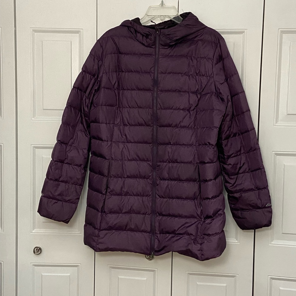 Women's Purple Puffer Jacket
